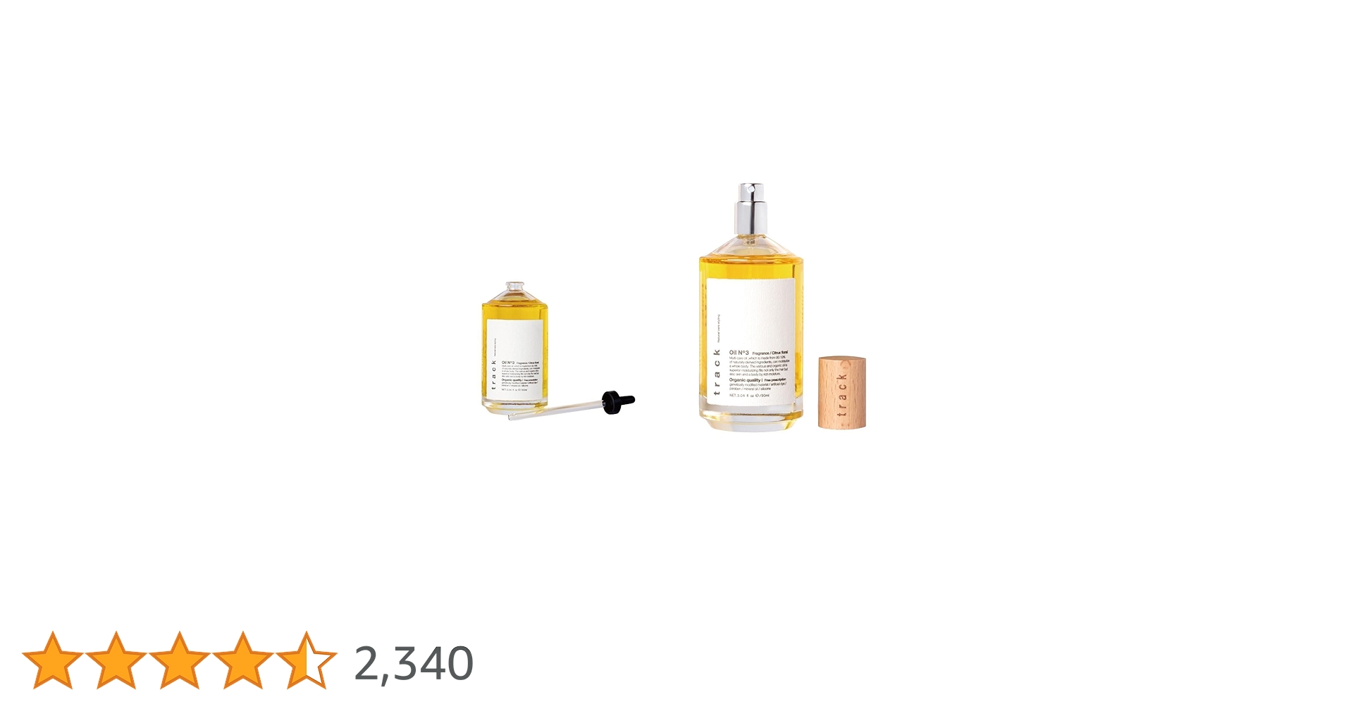 Amazon.co.jp: 【公式】track トラック ヘアオイルNo.3 ナンバースリー